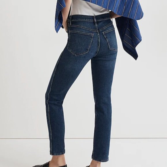 Madewell Dark Wash Jeans - Picture 1 of 4